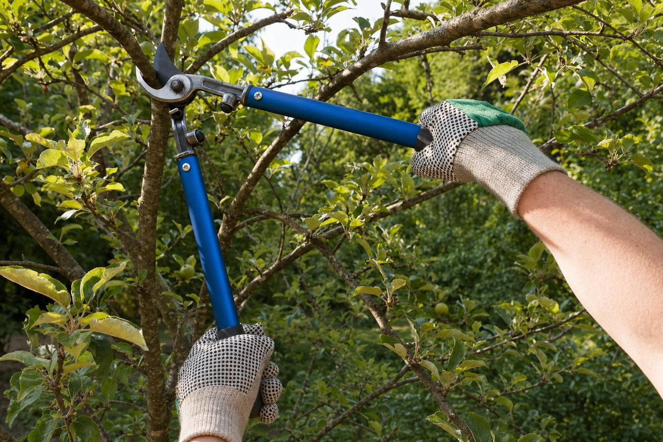 Tree pruning in Los Altos Hills, CA